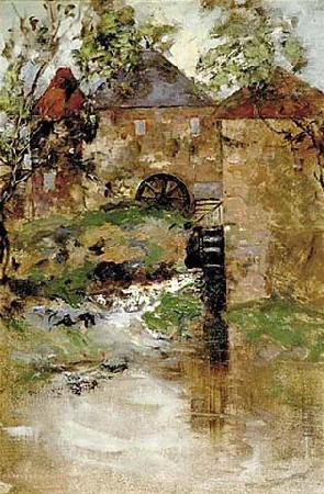 GAINSBOROUGH, Thomas The watermill oil painting picture